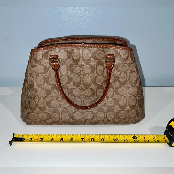 Brown Coach Purse - Picture 3 of 9